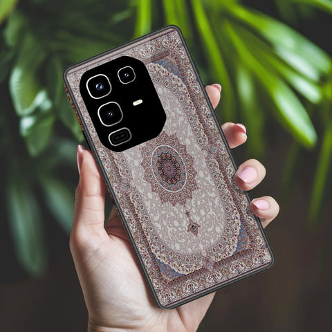 Infinix Note 50 Pro 4G Cover - ONation Persian Rugs Series 2 - HQ Ultra Shine Premium Infinity Glass Soft Silicon Borders Case