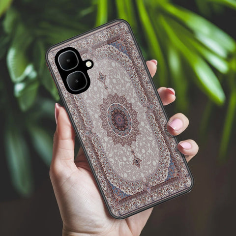 Infinix Smart 10 Cover - ONation Persian Rugs Series 2 - HQ Ultra Shine Premium Infinity Glass Soft Silicon Borders Case