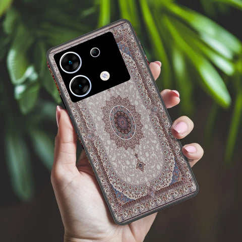 Infinix Zero 30 5G Cover - ONation Persian Rugs Series 2 - HQ Ultra Shine Premium Infinity Glass Soft Silicon Borders Case
