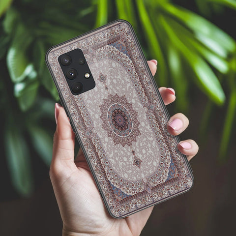 Samsung Galaxy A32 Cover - ONation Persian Rugs Series 2 - HQ Ultra Shine Premium Infinity Glass Soft Silicon Borders Case