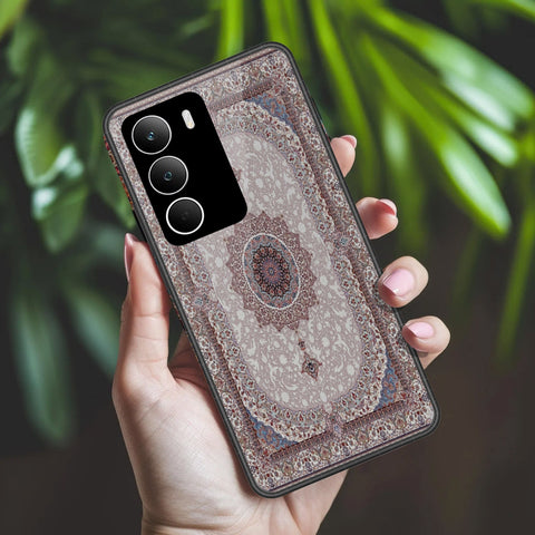 Realme Narzo 80 Lite Cover - ONation Persian Rugs Series 2 - HQ Ultra Shine Premium Infinity Glass Soft Silicon Borders Case
