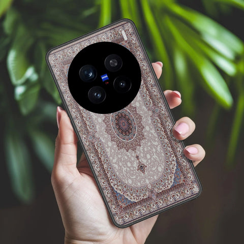 Vivo V7 Plus Cover - ONation Persian Rugs Series 2 - HQ Ultra Shine Premium Infinity Glass Soft Silicon Borders Case