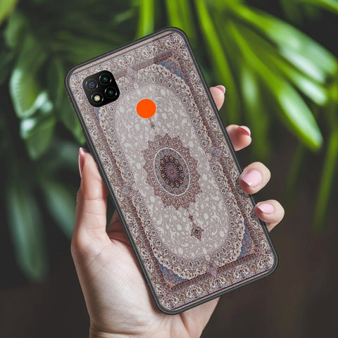 Xiaomi Poco C31 Cover - ONation Persian Rugs Series 2 - HQ Ultra Shine Premium Infinity Glass Soft Silicon Borders Case
