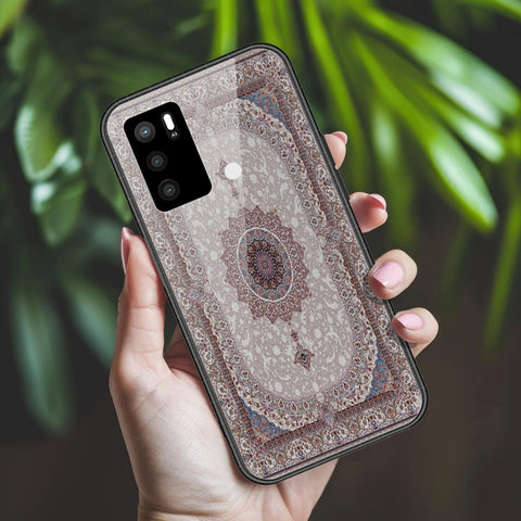 Oppo A54s Cover - ONation Persian Rugs Series 2 - HQ Ultra Shine Premium Infinity Glass Soft Silicon Borders Case