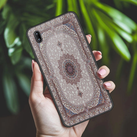 Vivo Y91 (Without Logo Hole) Cover - Onation Persian Rugs Series 2 - HQ Ultra Shine Premium Infinity Glass Soft Silicon Borders Case