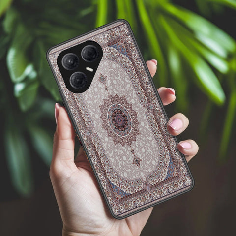 Tecno Pova 7 4G Cover - ONation Persian Rugs Series 2 - HQ Ultra Shine Premium Infinity Glass Soft Silicon Borders Case
