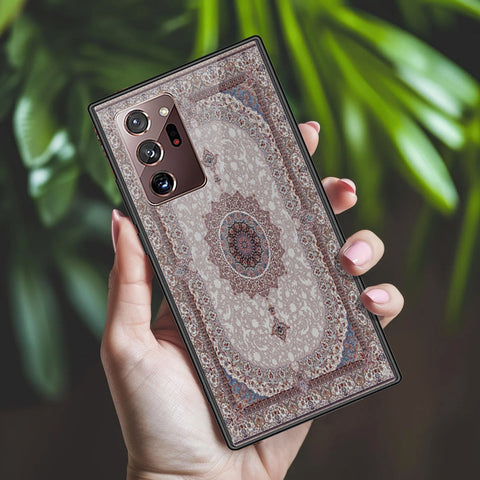 Samsung Galaxy Note 20 Ultra Cover - ONation Persian Rugs Series 2 - HQ Ultra Shine Premium Infinity Glass Soft Silicon Borders Case