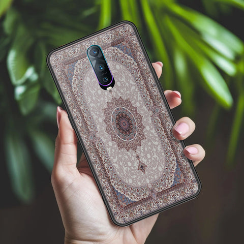 Oppo R17 Pro Cover - ONation Persian Rugs Series 2 - HQ Ultra Shine Premium Infinity Glass Soft Silicon Borders Case