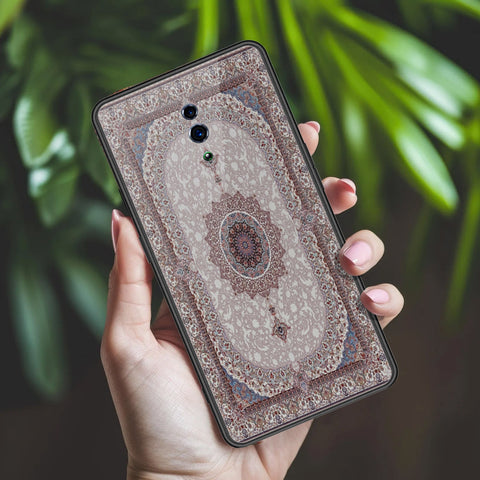 Oppo Reno Cover - ONation Persian Rugs Series 2 - HQ Ultra Shine Premium Infinity Glass Soft Silicon Borders Case