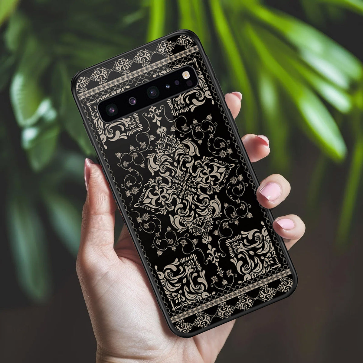 Samsung Galaxy S10 5G Cover - ONation Persian Rugs Series 2 - HQ Ultra Shine Premium Infinity Glass Soft Silicon Borders Case