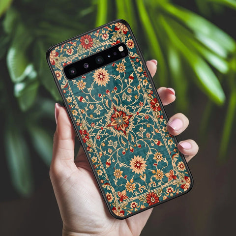 Samsung Galaxy S10 5G Cover - ONation Persian Rugs Series 2 - HQ Ultra Shine Premium Infinity Glass Soft Silicon Borders Case