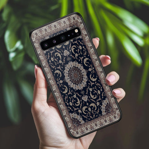 Samsung Galaxy S10 5G Cover - ONation Persian Rugs Series 2 - HQ Ultra Shine Premium Infinity Glass Soft Silicon Borders Case