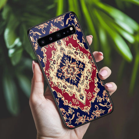 Samsung Galaxy S10 5G Cover - ONation Persian Rugs Series 2 - HQ Ultra Shine Premium Infinity Glass Soft Silicon Borders Case