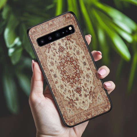 Samsung Galaxy S10 5G Cover - ONation Persian Rugs Series 2 - HQ Ultra Shine Premium Infinity Glass Soft Silicon Borders Case