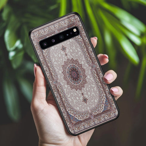 Samsung Galaxy S10 5G Cover - ONation Persian Rugs Series 2 - HQ Ultra Shine Premium Infinity Glass Soft Silicon Borders Case