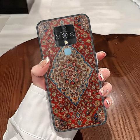 Tecno Camon 16 SE Cover - Onation Persian Rugs Series - HQ Ultra Shine Premium Infinity Glass Soft Silicon Borders Case