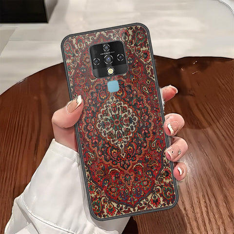 Tecno Camon 16 SE Cover - Onation Persian Rugs Series - HQ Ultra Shine Premium Infinity Glass Soft Silicon Borders Case