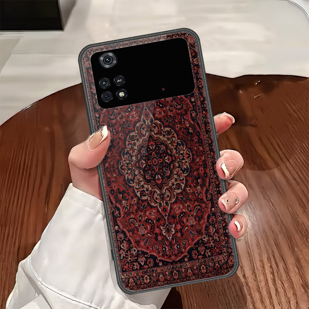 Xiaomi Poco M4 Pro Cover - ONation Persian Rugs Series - HQ Ultra Shine Premium Infinity Glass Soft Silicon Borders Case