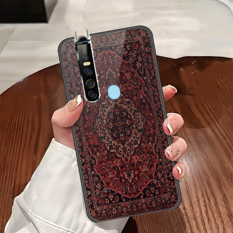 Tecno Camon 15 Pro Cover - ONation Persian Rugs Series - HQ Ultra Shine Premium Infinity Glass Soft Silicon Borders Case