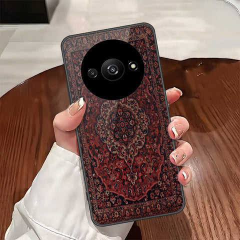 Xiaomi Redmi A3x Cover - ONation Persian Rugs Series - HQ Ultra Shine Premium Infinity Glass Soft Silicon Borders Case