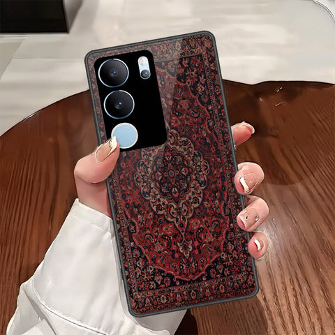 Vivo V29 Pro Cover - ONation Persian Rugs Series - HQ Ultra Shine Premium Infinity Glass Soft Silicon Borders Case