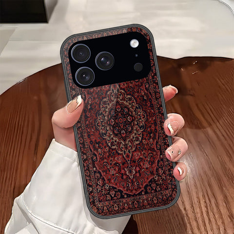 iPhone 17 Pro - ONation Persian Rugs Series - HQ Ultra Shine Premium Infinity Glass Soft Silicon Borders Case