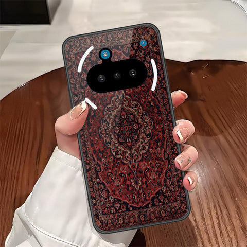Nothing Phone 3a Cover - ONation Persian Rugs Series - HQ Ultra Shine Premium Infinity Glass Soft Silicon Borders Case