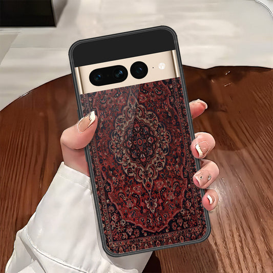 Google Pixel 7 Pro Cover - ONation Persian Rugs Series - HQ Ultra Shine Premium Infinity Glass Soft Silicon Borders Case