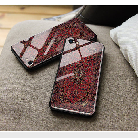 Vivo V21e Cover - ONation Persian Rugs Series - HQ Ultra Shine Premium Infinity Glass Soft Silicon Borders Case
