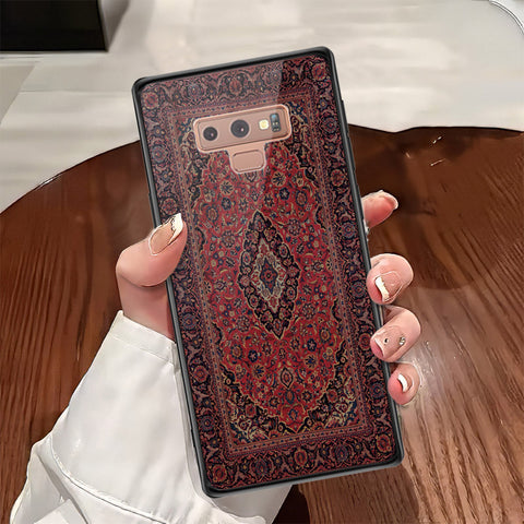Samsung Galaxy Note 9 Cover - ONation Persian Rugs Series - HQ Ultra Shine Premium Infinity Glass Soft Silicon Borders Case
