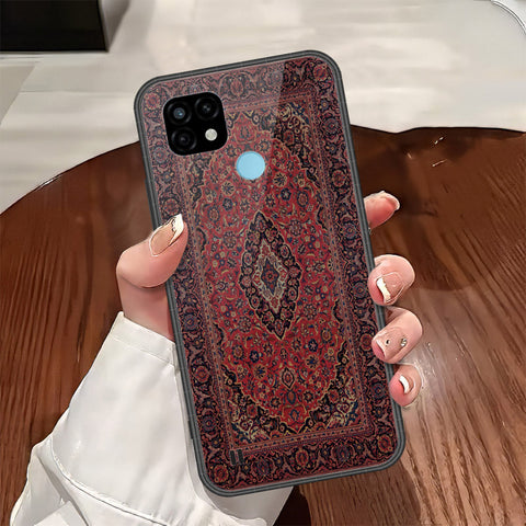 Realme C21 Cover - ONation Persian Rugs Series - HQ Ultra Shine Premium Infinity Glass Soft Silicon Borders Case