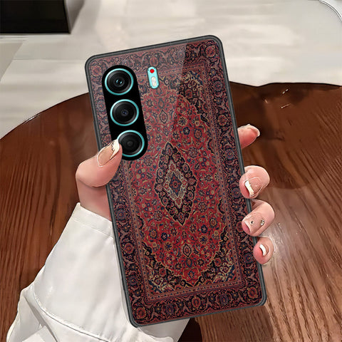 Tecno Camon 40 Pro Cover - ONation Persian Rugs Series - HQ Ultra Shine Premium Infinity Glass Soft Silicon Borders Case