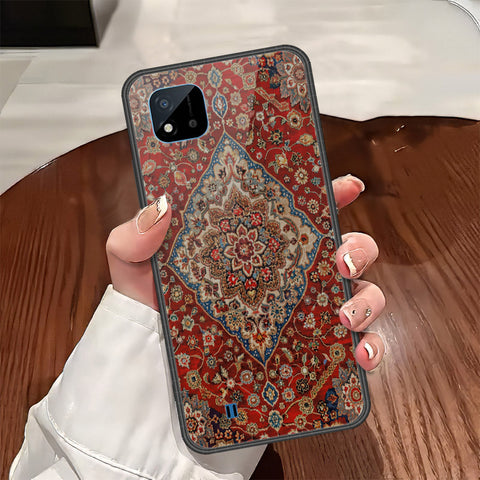 Realme C20 Cover - ONation Persian Rugs Series - HQ Ultra Shine Premium Infinity Glass Soft Silicon Borders Case