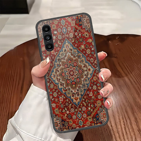 Samsung Galaxy A13 Cover - ONation Persian Rugs Series - HQ Ultra Shine Premium Infinity Glass Soft Silicon Borders Case