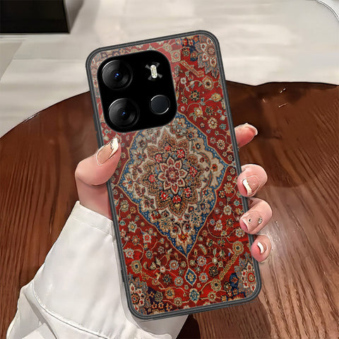 Tecno Spark Go 2023 Cover - ONation Persian Rugs Series - HQ Ultra Shine Premium Infinity Glass Soft Silicon Borders Case