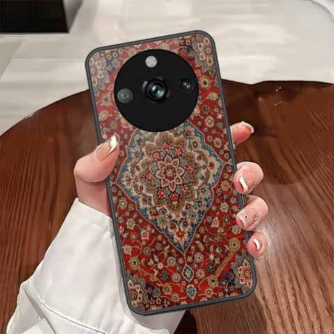 Realme 11 Pro Cover - ONation Persian Rugs Series - HQ Ultra Shine Premium Infinity Glass Soft Silicon Borders Case