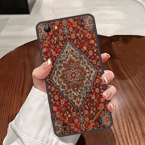 Vivo Y81 Cover - ONation Persian Rugs Series - HQ Ultra Shine Premium Infinity Glass Soft Silicon Borders Case