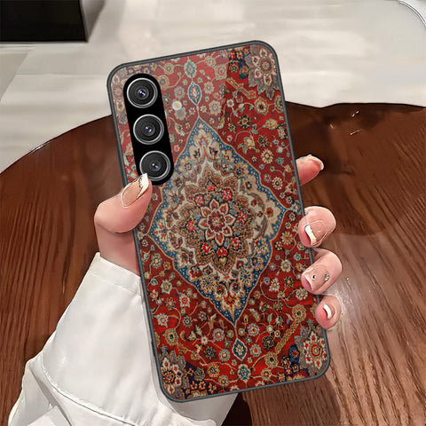 Samsung Galaxy S25 FE Cover - ONation Persian Rugs Series - HQ Ultra Shine Premium Infinity Glass Soft Silicon Borders Case