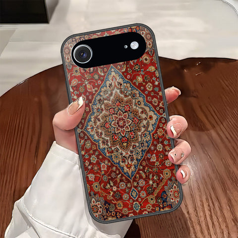 iPhone 17 Air - ONation Persian Rugs Series - HQ Ultra Shine Premium Infinity Glass Soft Silicon Borders Case
