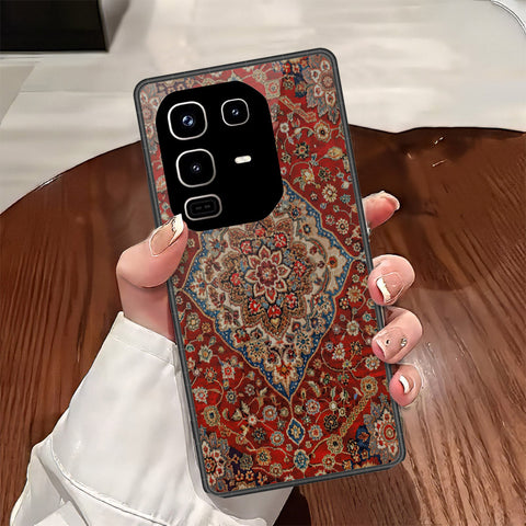 Infinix Note 50 Pro 4G Cover - ONation Persian Rugs Series - HQ Ultra Shine Premium Infinity Glass Soft Silicon Borders Case