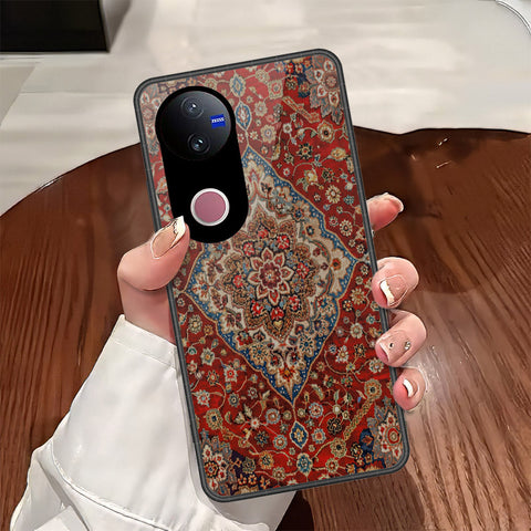 Vivo T4R Cover - ONation Persian Rugs Series - HQ Ultra Shine Premium Infinity Glass Soft Silicon Borders Case