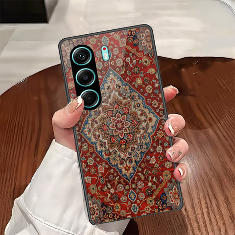 Tecno Camon 40 Pro Cover - ONation Persian Rugs Series - HQ Ultra Shine Premium Infinity Glass Soft Silicon Borders Case