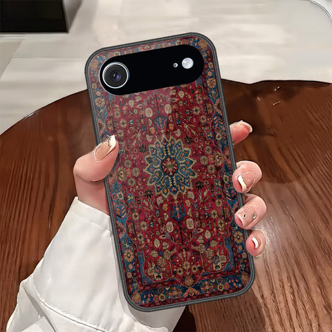 iPhone 17 Air - ONation Persian Rugs Series - HQ Ultra Shine Premium Infinity Glass Soft Silicon Borders Case