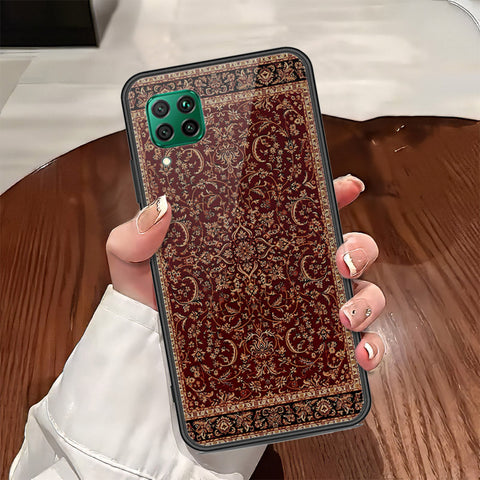 Huawei Nova 7i Cover - ONation Persian Rugs Series - HQ Ultra Shine Premium Infinity Glass Soft Silicon Borders Case