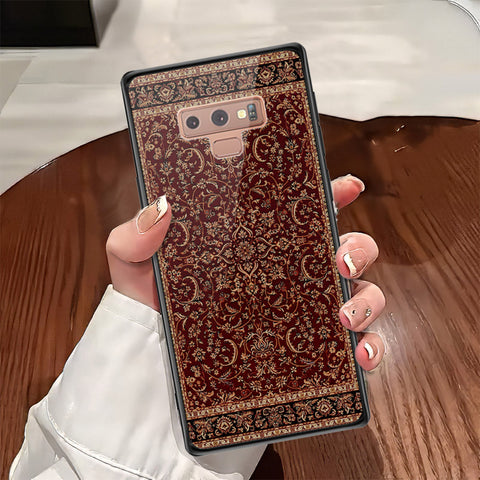 Samsung Galaxy Note 9 Cover - ONation Persian Rugs Series - HQ Ultra Shine Premium Infinity Glass Soft Silicon Borders Case