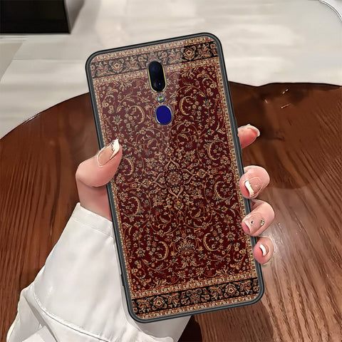 Oppo A9 / A9x Cover - ONation Persian Rugs Series - HQ Ultra Shine Premium Infinity Glass Soft Silicon Borders Case