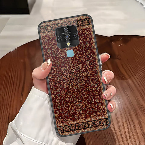 Tecno Camon 16 SE Cover - Onation Persian Rugs Series - HQ Ultra Shine Premium Infinity Glass Soft Silicon Borders Case