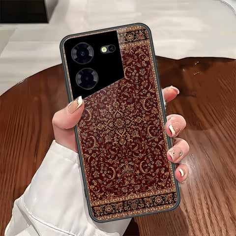 Tecno Pova 5 Pro Cover - ONation Persian Rugs Series - HQ Ultra Shine Premium Infinity Glass Soft Silicon Borders Case