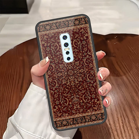 Vivo V17 Pro Cover - ONation Persian Rugs Series - HQ Ultra Shine Premium Infinity Glass Soft Silicon Borders Case