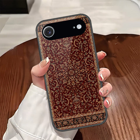 iPhone 17 Air - ONation Persian Rugs Series - HQ Ultra Shine Premium Infinity Glass Soft Silicon Borders Case
